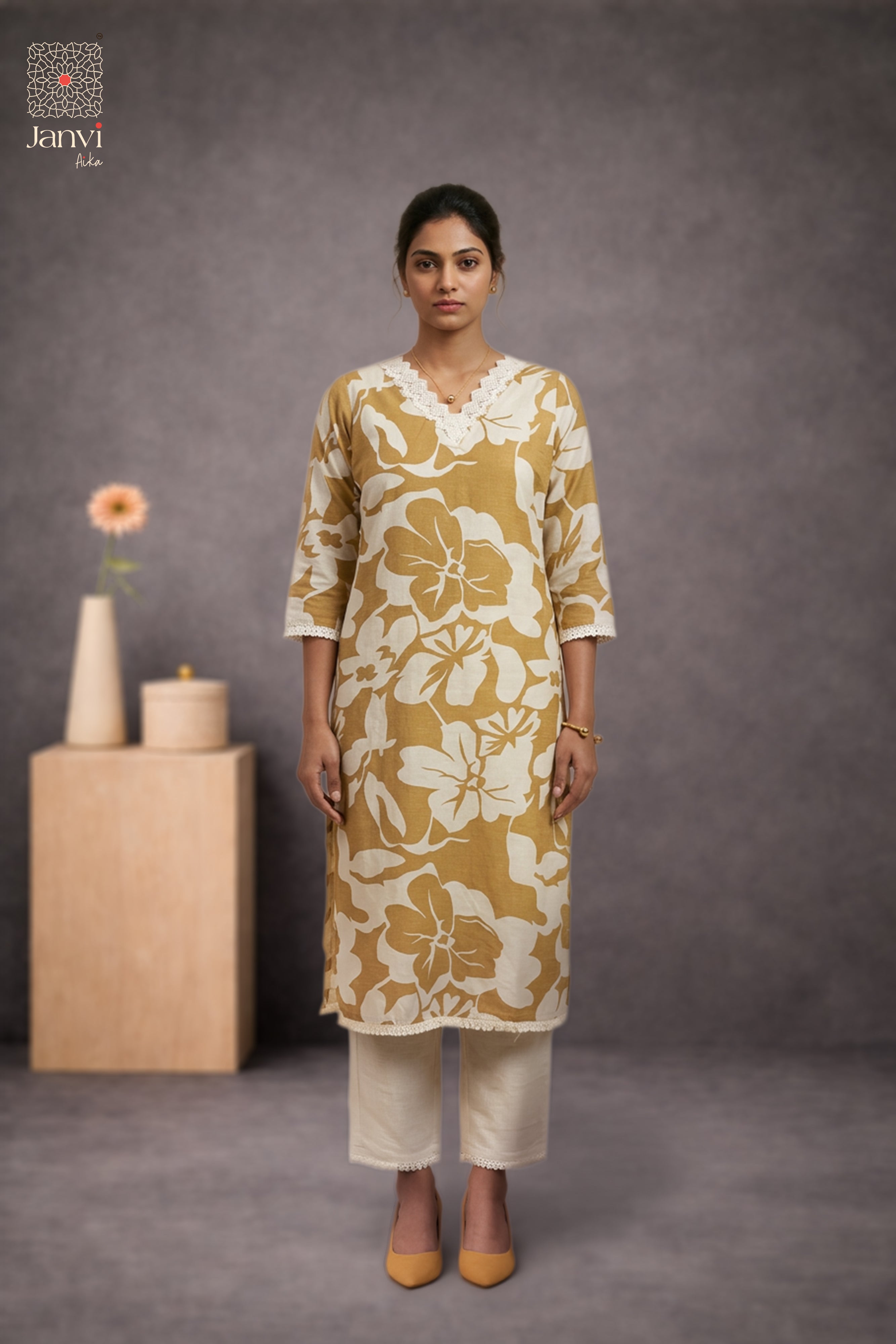 Ivory Ochre Petal Set