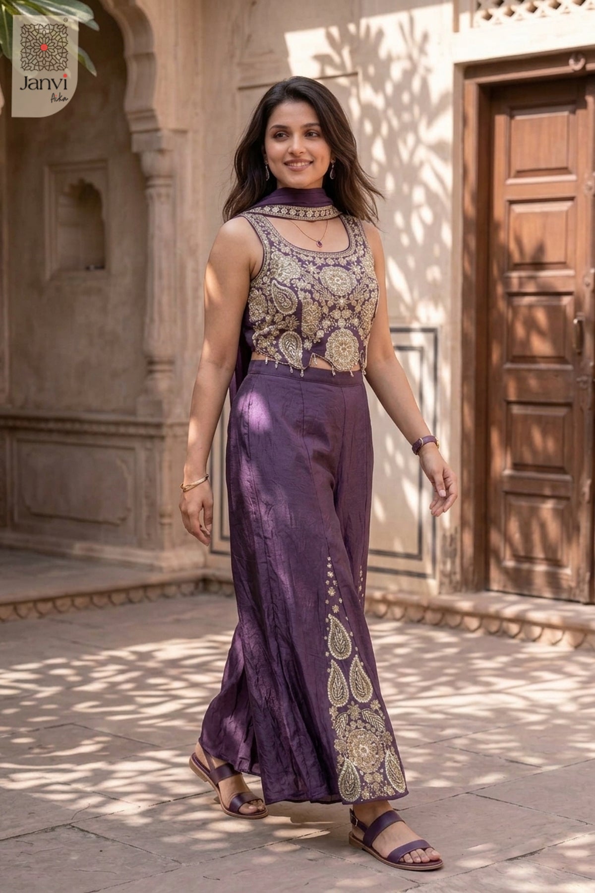 Imperial Royal Sharara Set