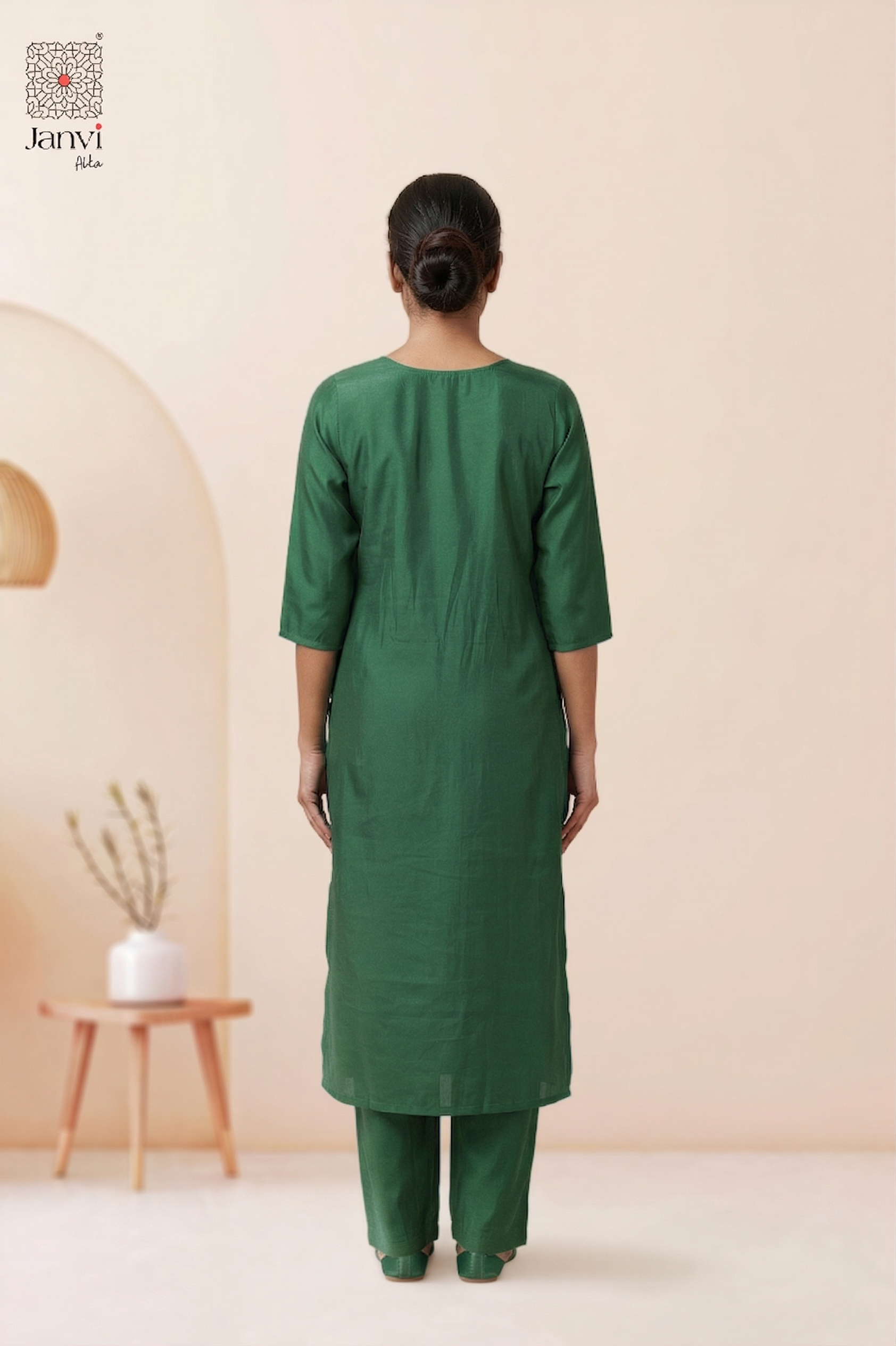 Jade Vine Chudidhar Set