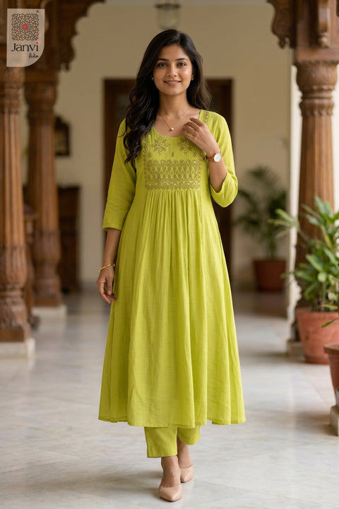 Lime Regalia Top
