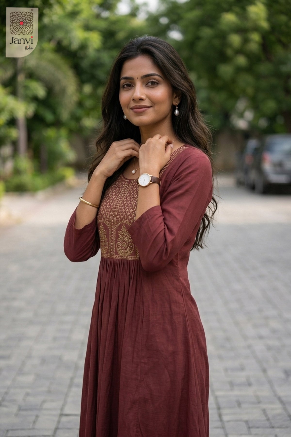 Mauve Elegance Top