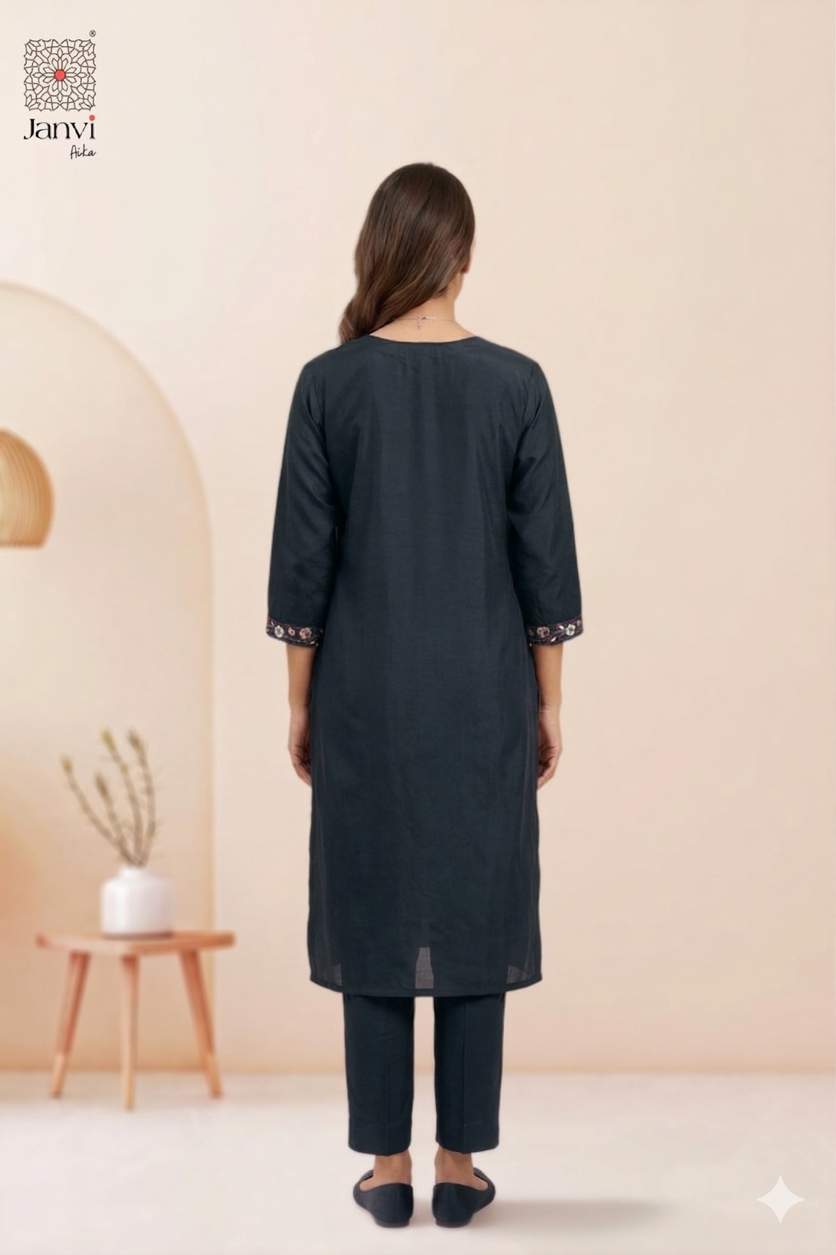 Midnight Floral Charm