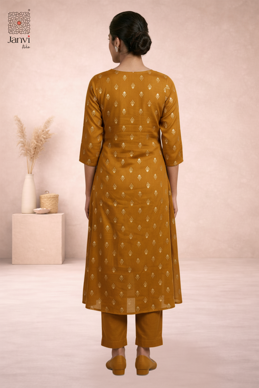 Mustard Bloom Top