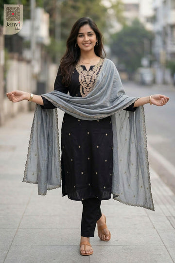 Front full view of Noir Glitz showcasing style for women's party dresses online shopping.