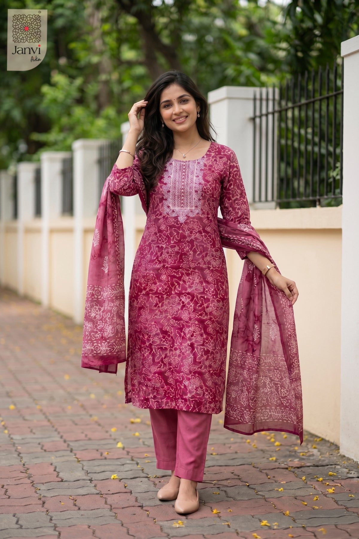 Pink Batik