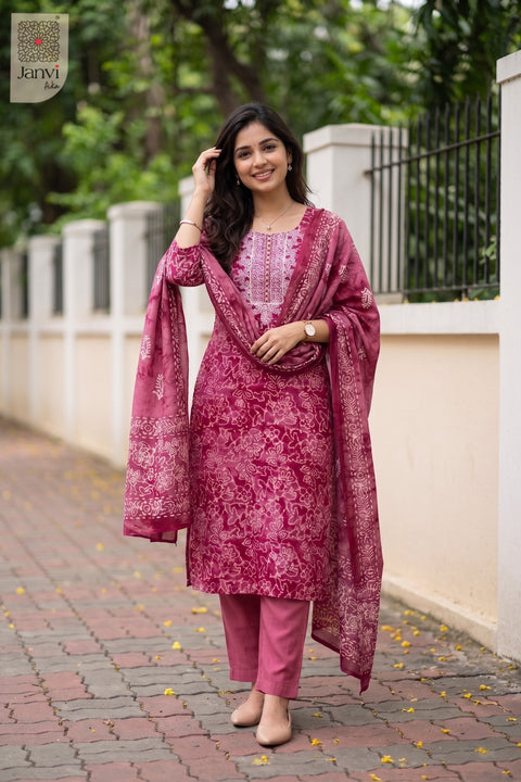 Pink Batik