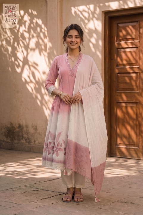 Front full view of Petal Mist showcasing style for best birthday outfits for ladies.