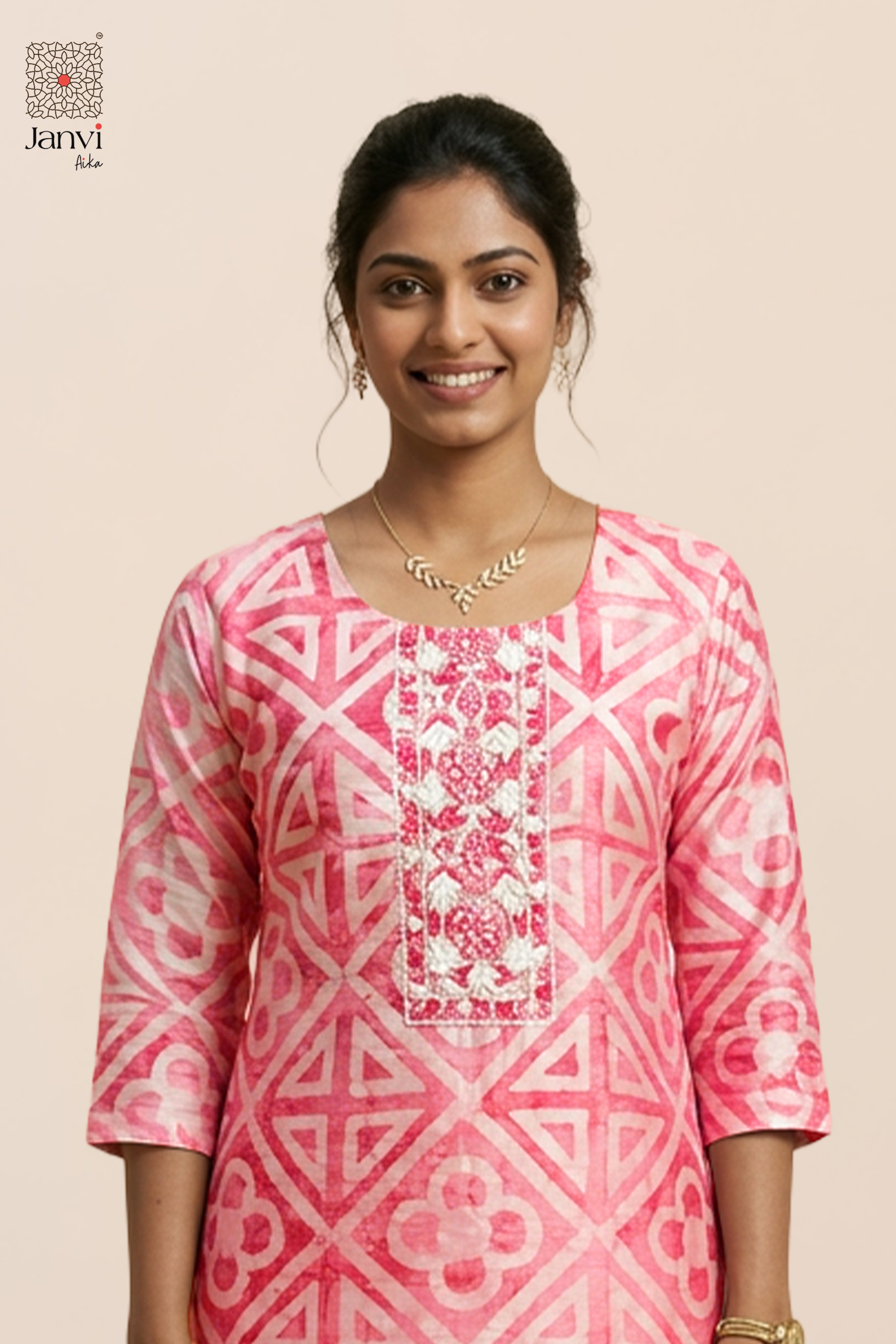 Rose Quartz Geometric