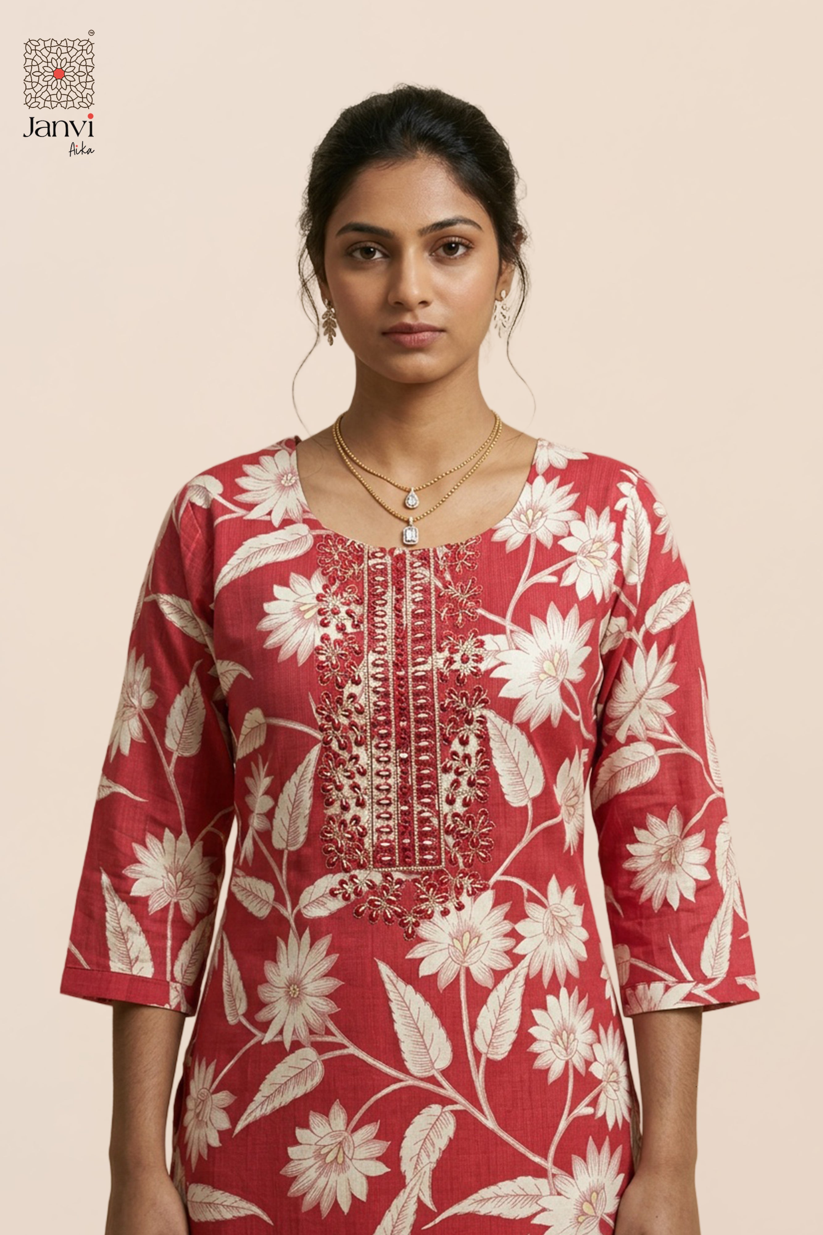 Ruby Floral Symphony