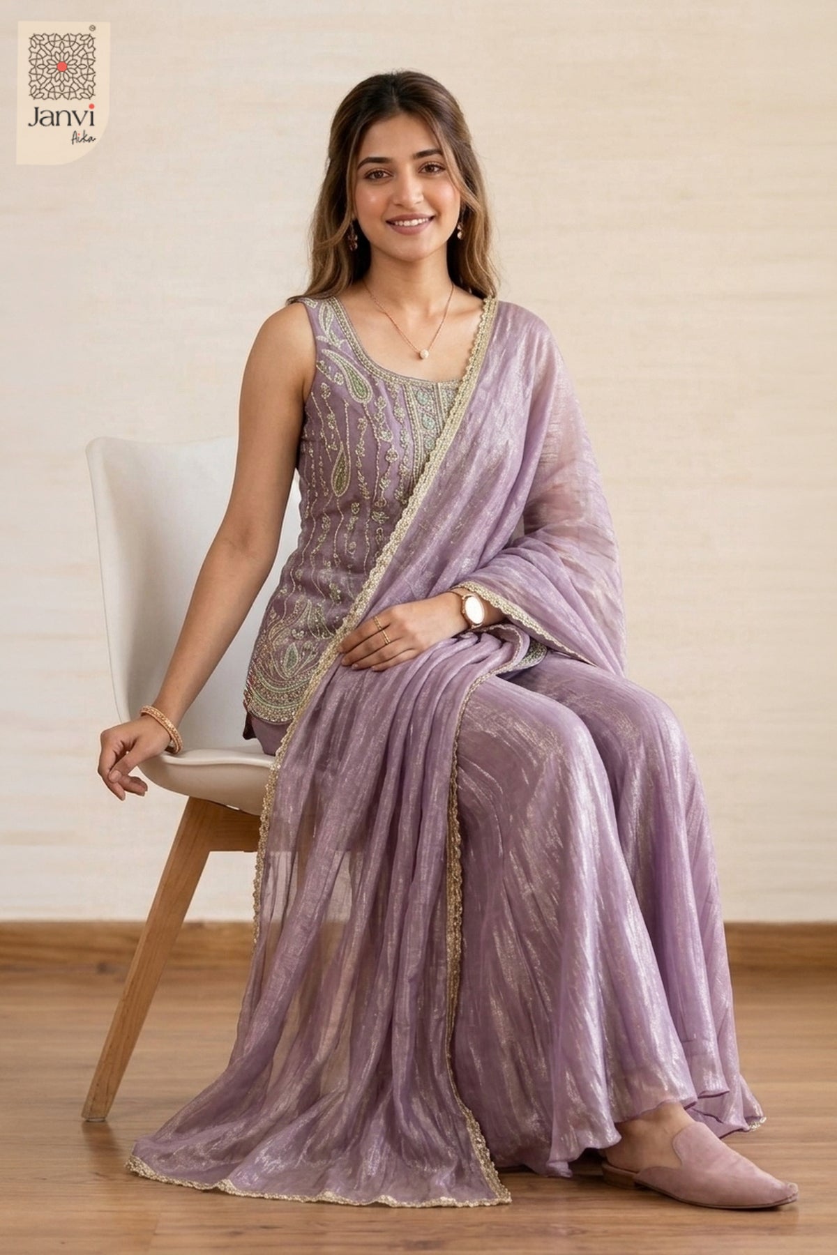 Royal Phapsody Sharara Set
