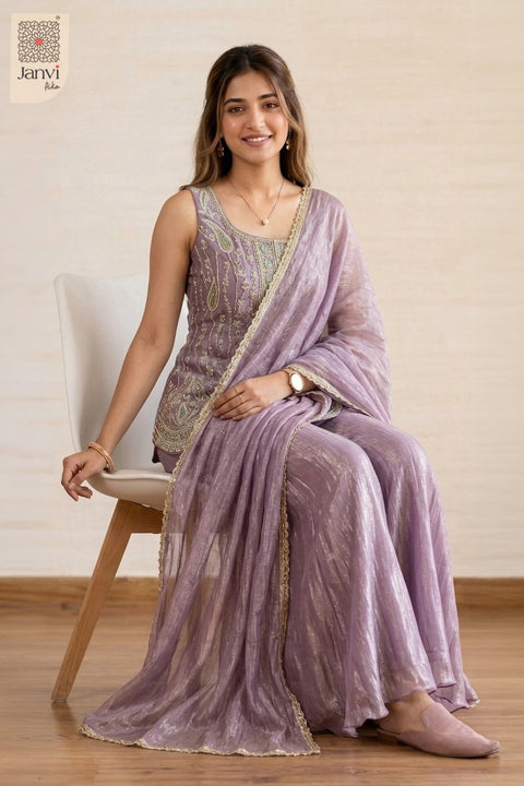 Royal Phapsody Sharara Set
