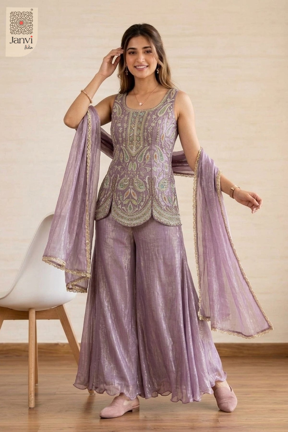 Royal Phapsody Sharara Set