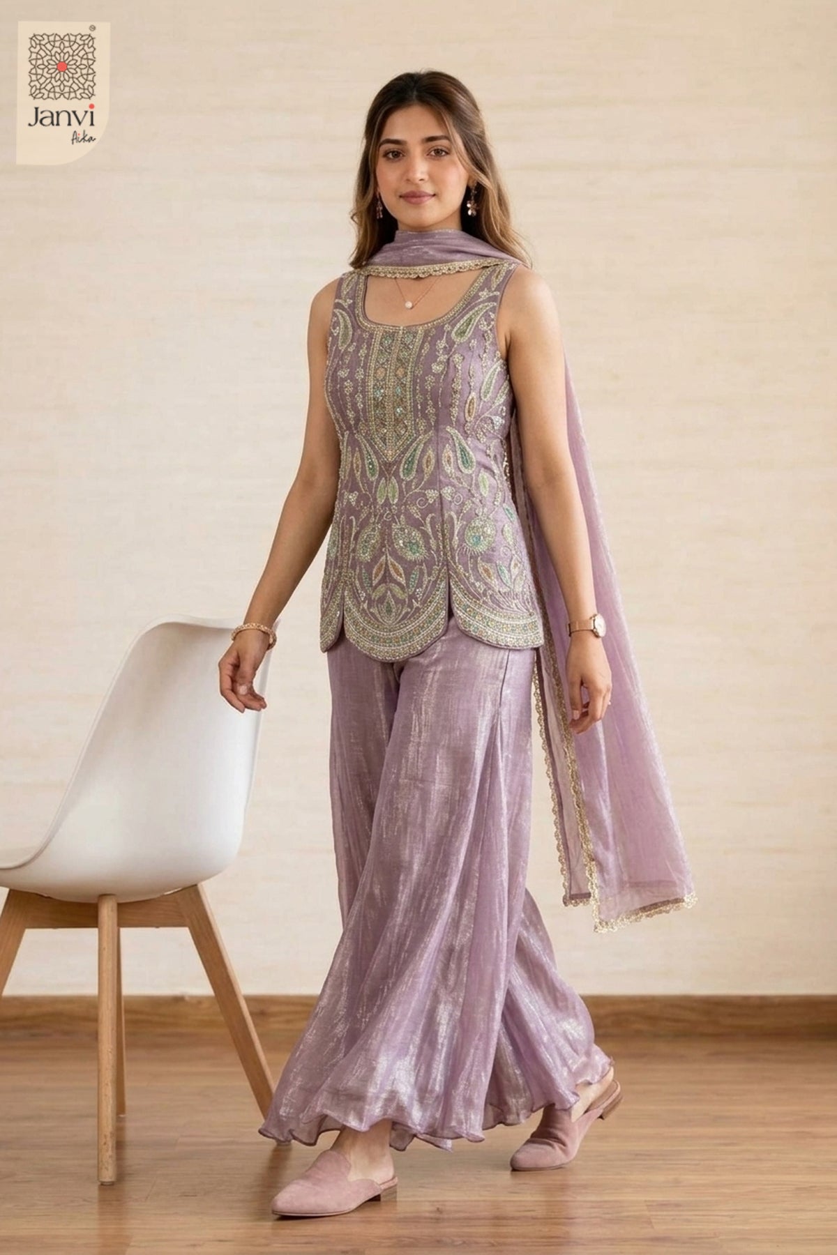Royal Phapsody Sharara Set