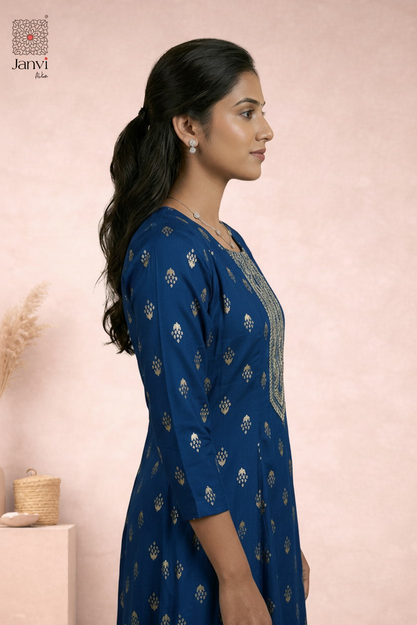 Sapphire Charm Top