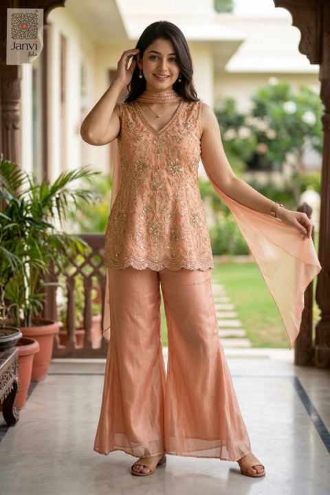 Sandstone Sharara Set