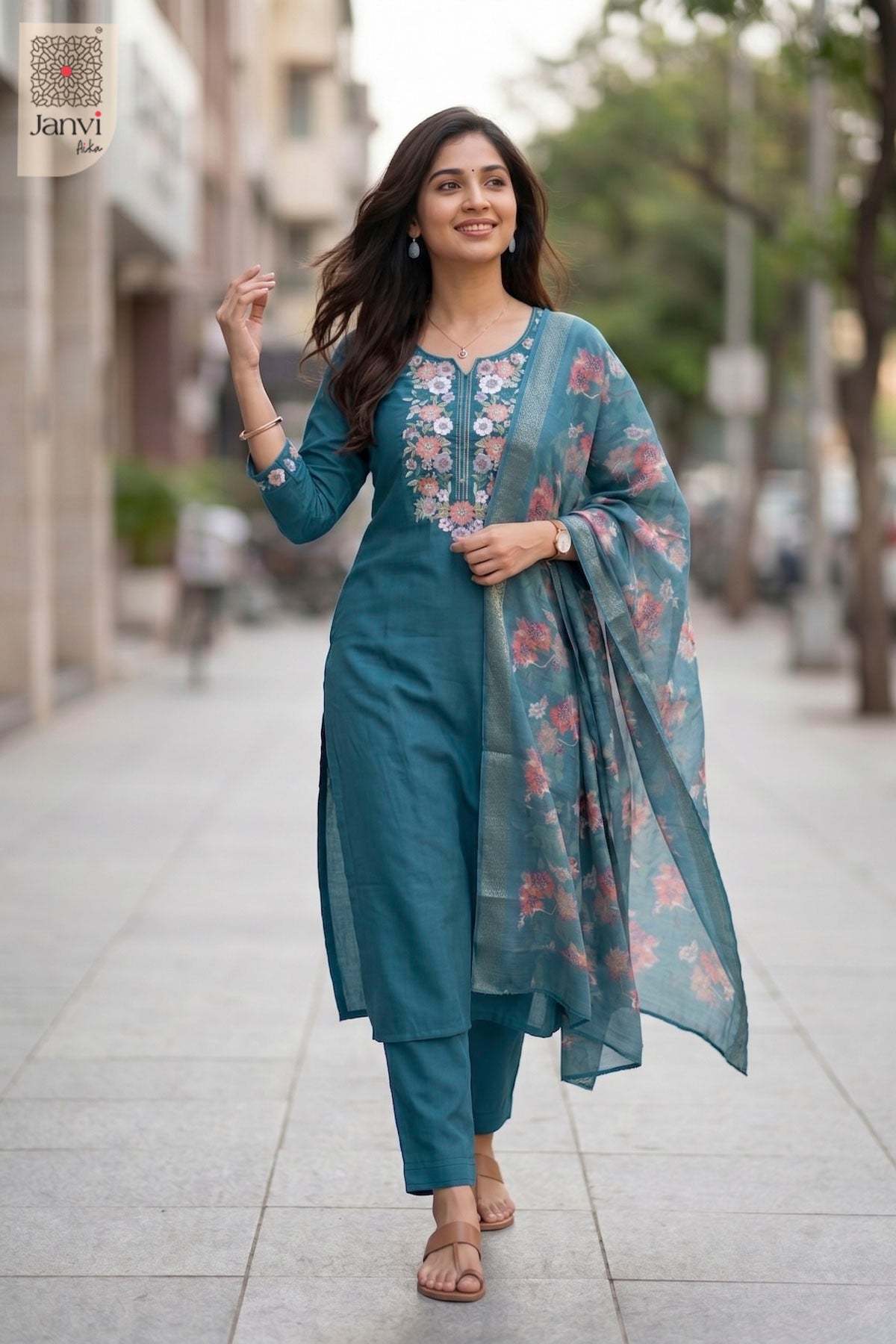 Teal Blossom