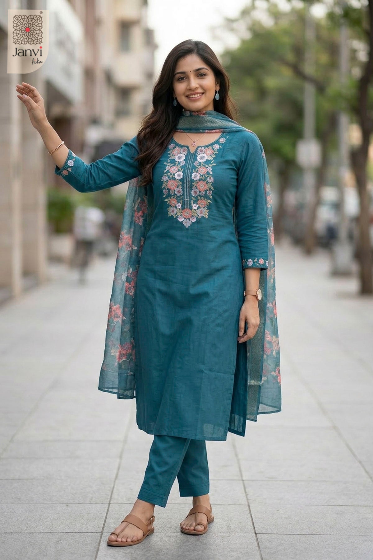 Teal Blossom