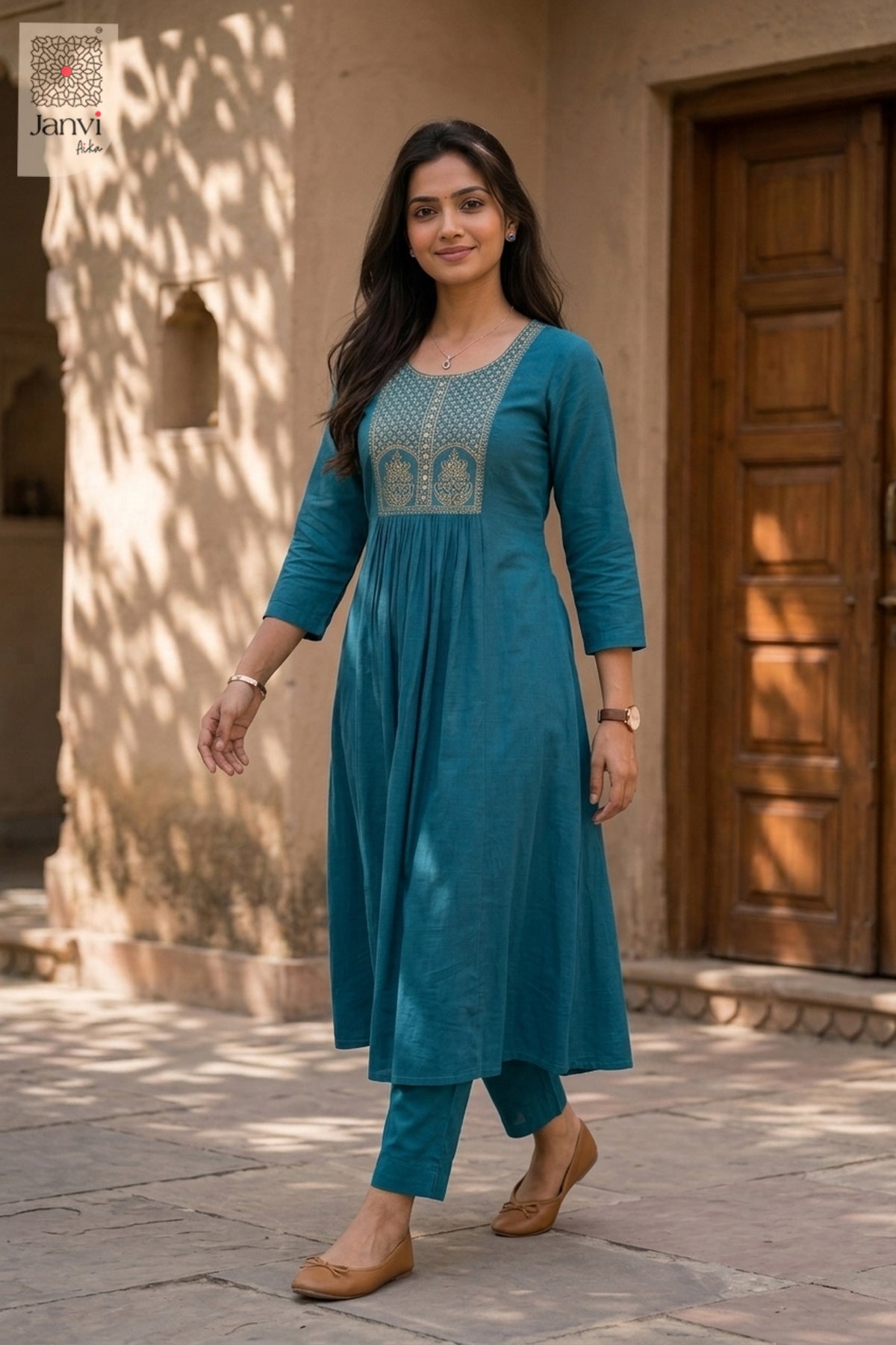 Teal Radiance Top