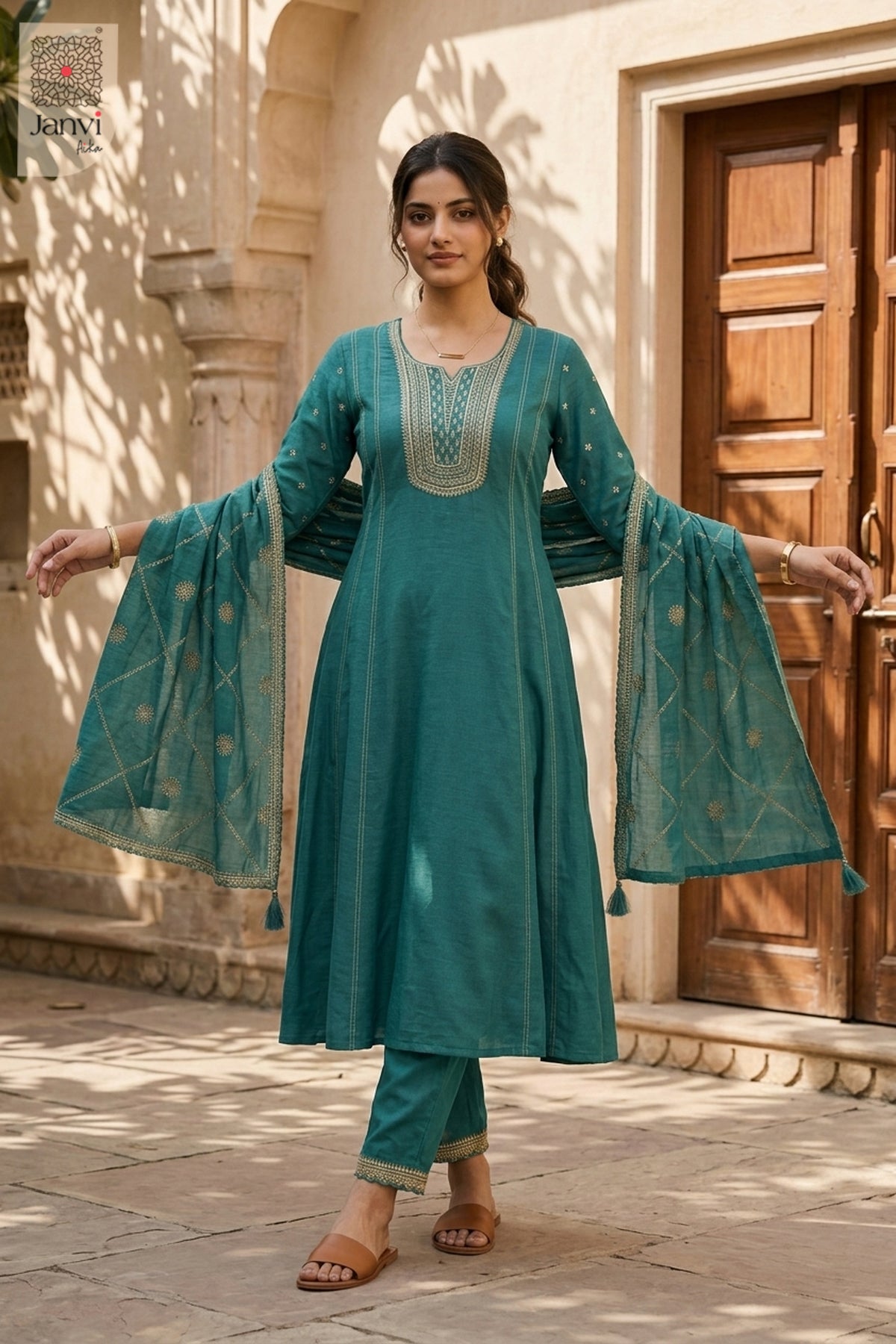Tharaneela Anarkali Dress