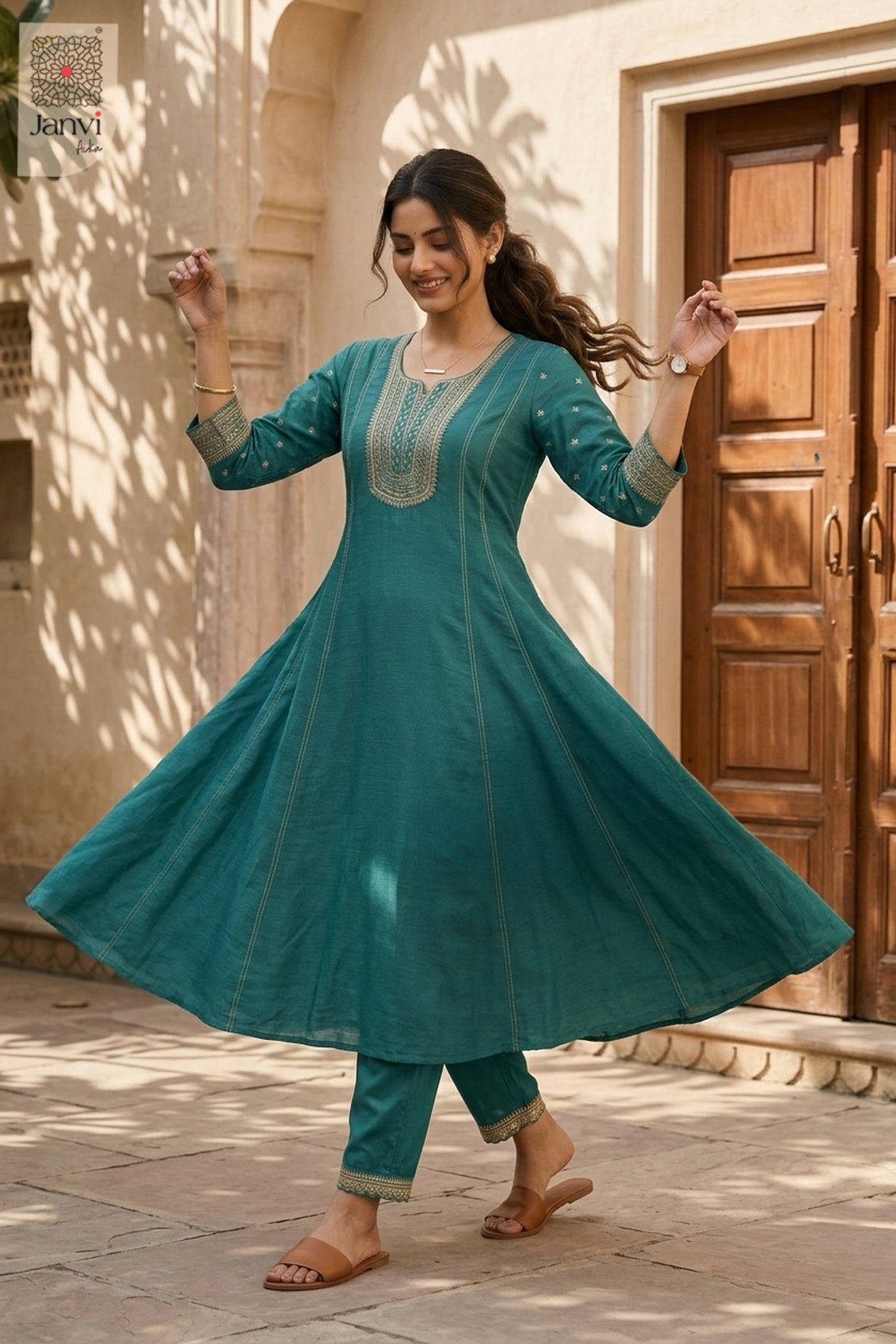 Tharaneela Anarkali Dress