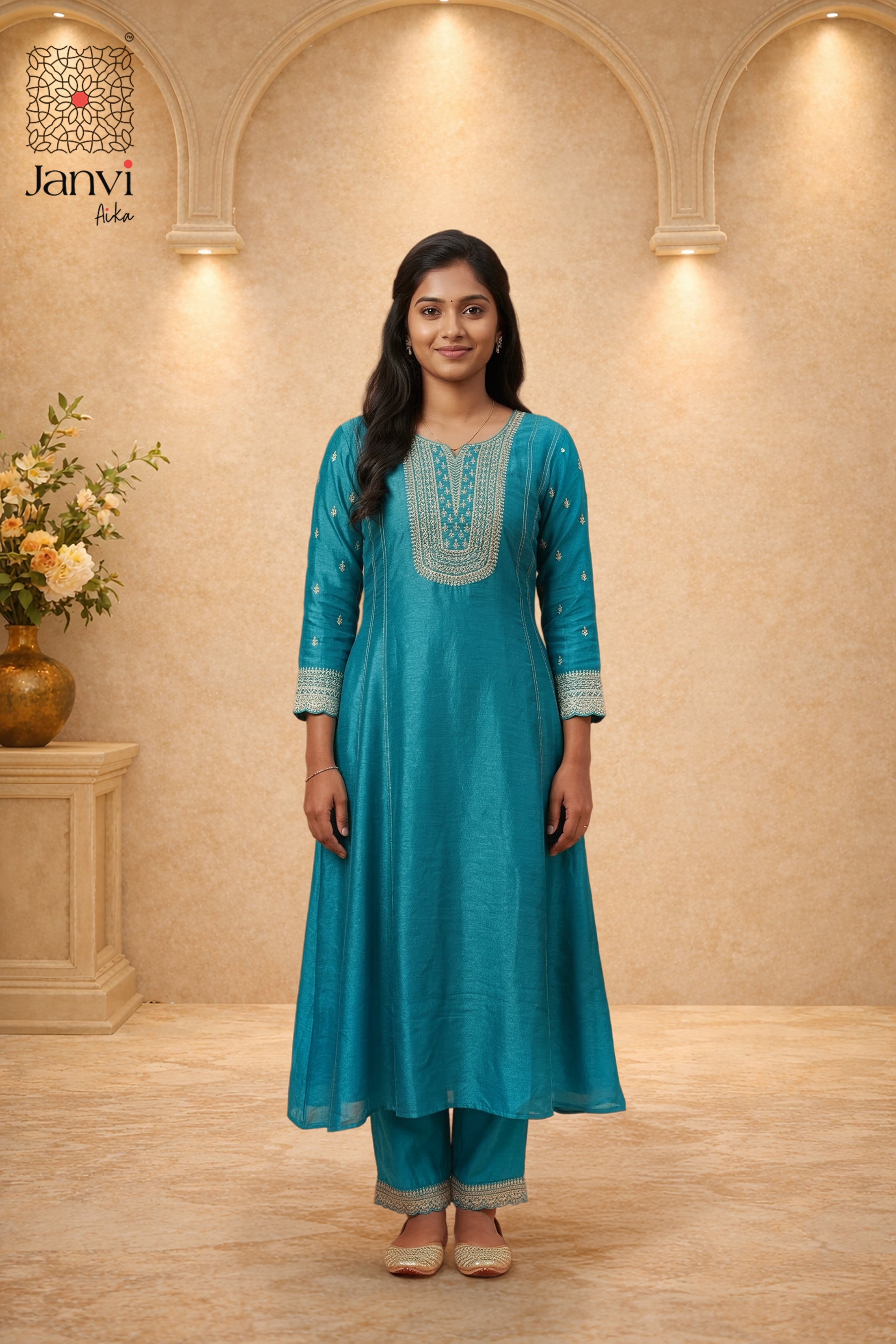 Tharaneela Anarkali Dress