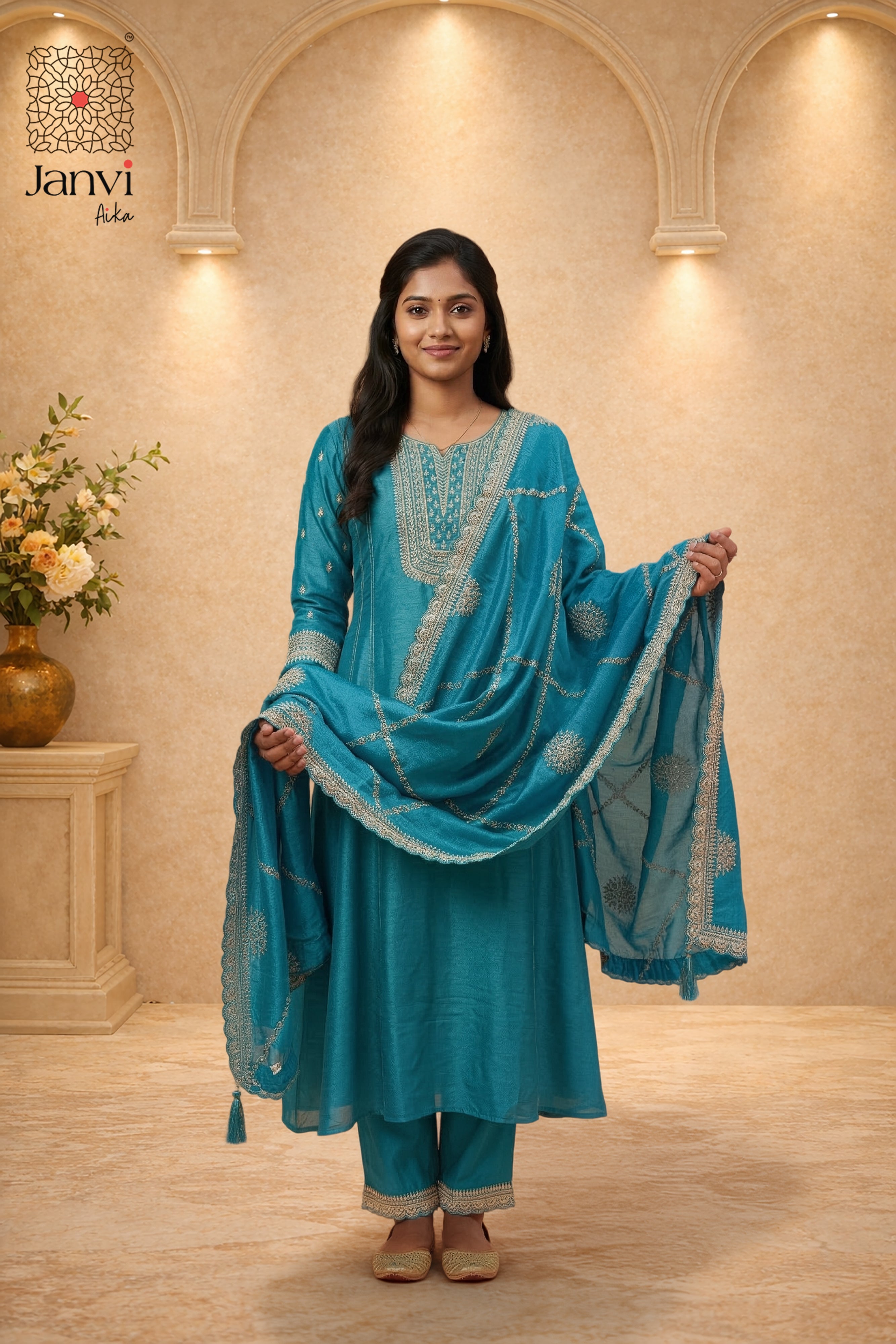 Tharaneela Anarkali Dress