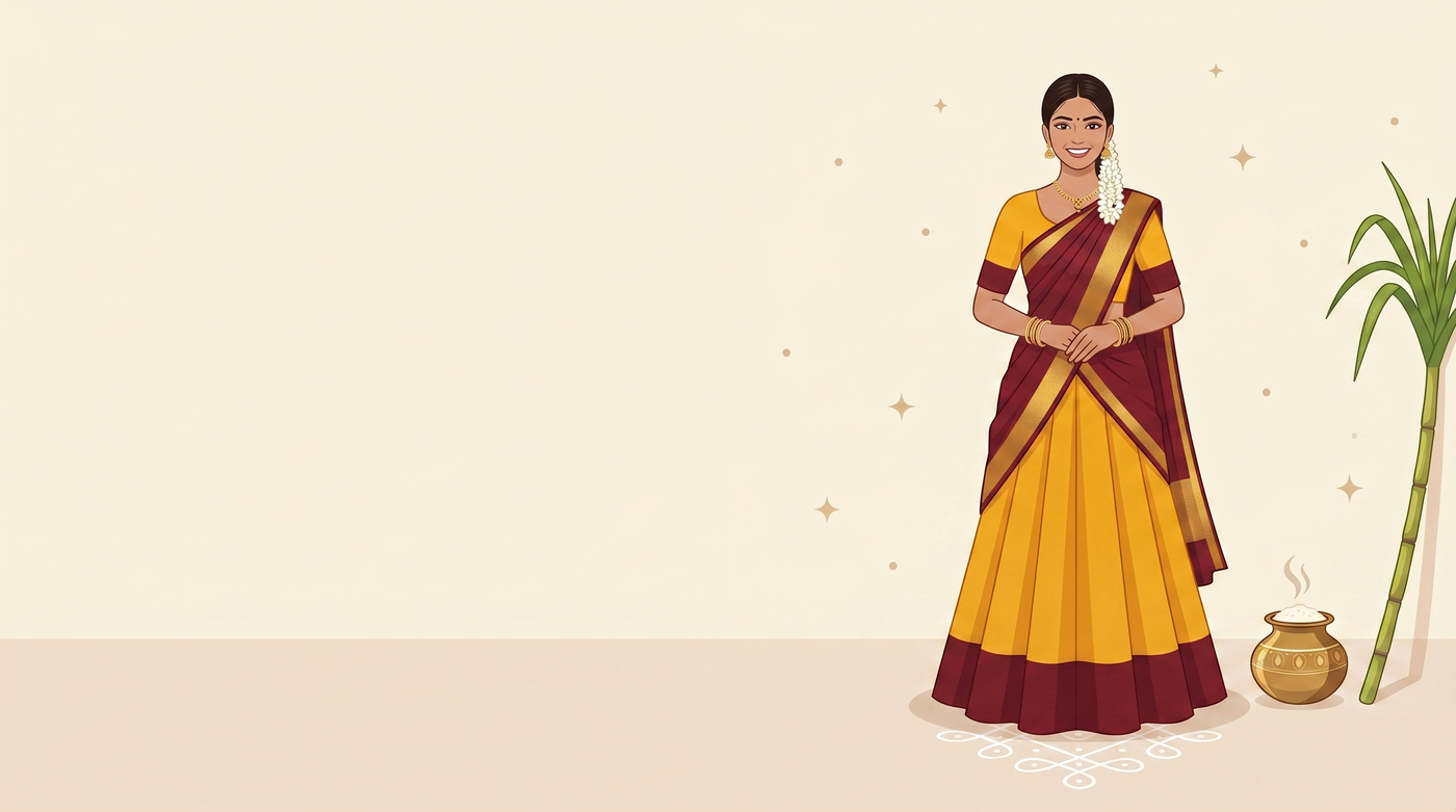 Traditional silk saree for women with ethnic wear design and festive attire for cultural celebrations