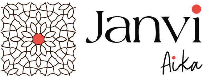 Janvi Aika logo – women's ethnic wear and traditional fashion